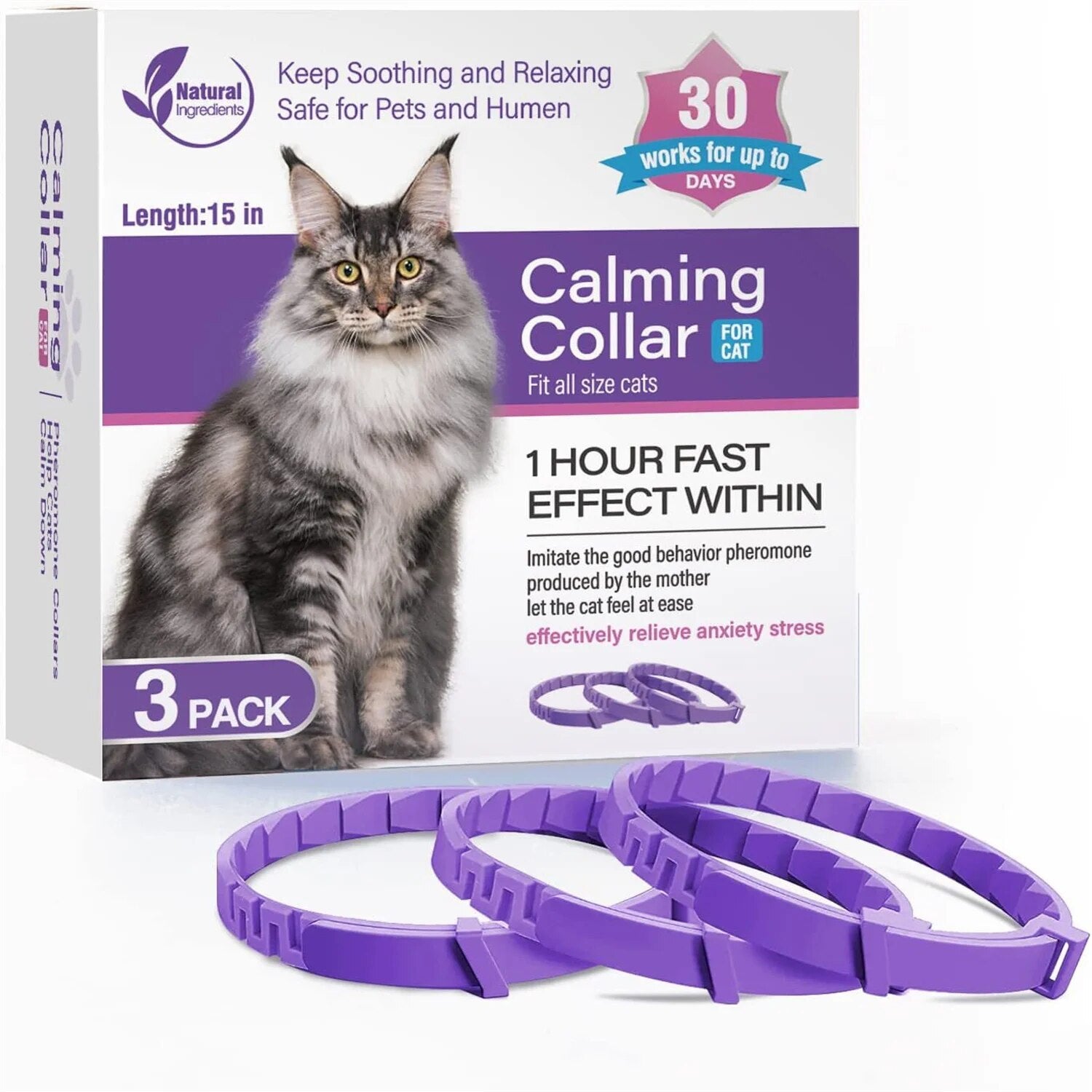 Calming collar - Lindrar ångest/stress